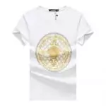 versace jeans hommes t-shirt v2107 medusa flower white